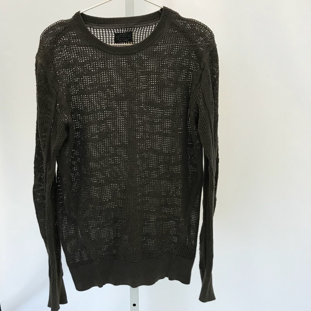 Deep Olive Green Allsaints Sweater